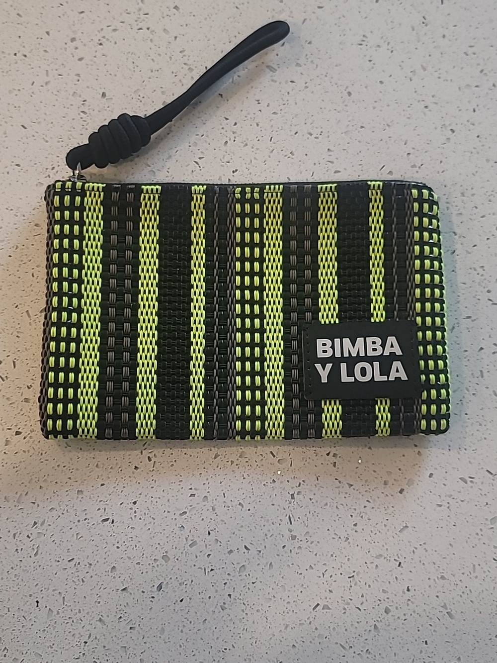 Bimba y Lola Fluorescent Clutch Bag